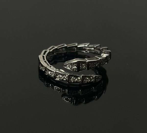 Silver Spark Glam Ring