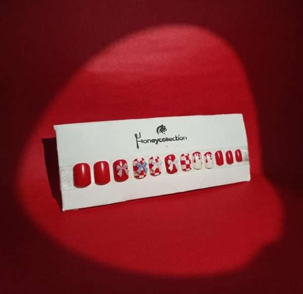 Candy Red Press-On Nails