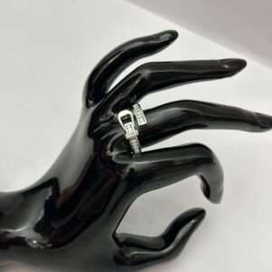 Radiant Buckle-Inspired Ring