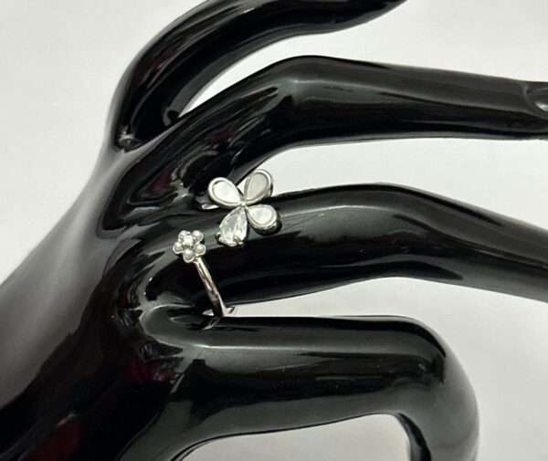 Adjustable floral ring - Image 2