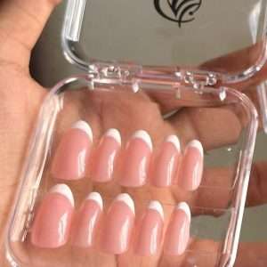 French Tip Elegance Press On Nail Set